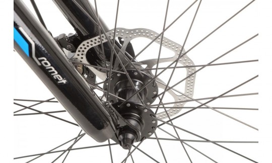 rower crossowy romet orkan 1m srebrno niebieski