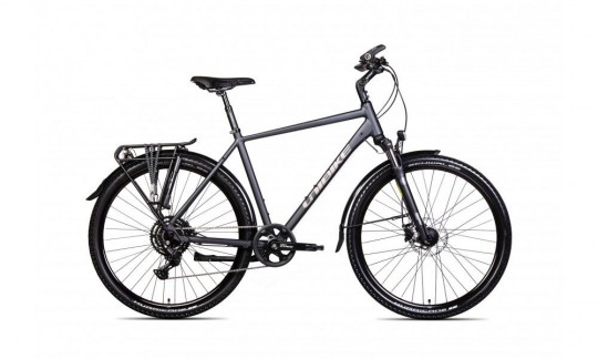 rower trekingowy unibike explorer man 2025 szary