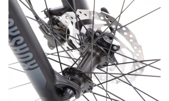 rower gorski romet mustang m6 bordowo bialy