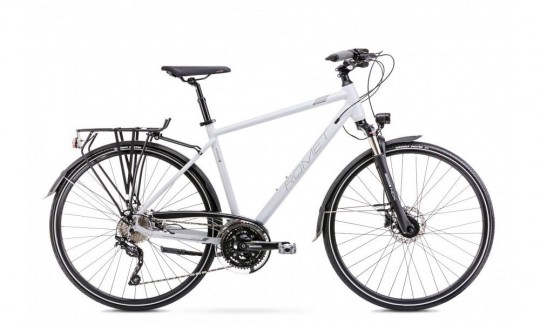 rower trekkingowy romet wagant 9  szary