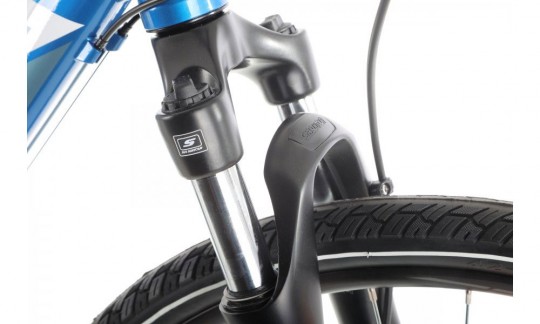 rower crossowy merida crossway 15 lady niebieski bialy