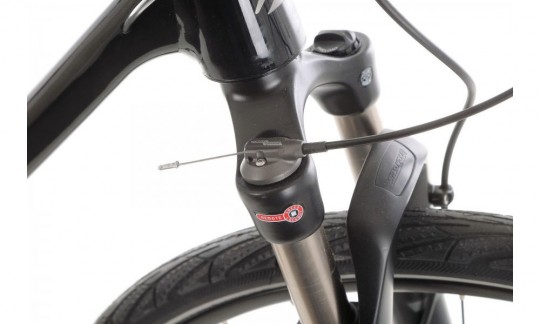 rower crossowy merida crossway 500 czarny srebrny