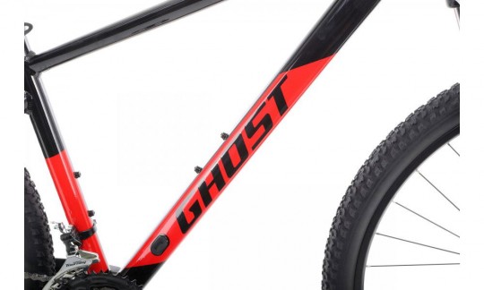 rower gorski ghost kato 275 al u 2022 czarny czerwony