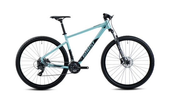 rower gorski ghost kato 275 al u 2022 mietowy czarny