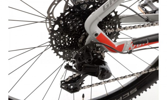 rower gorski ghost kato advanced 29 szaro pomaranczowy