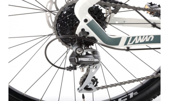 rower gorski ghost lanao 275 essential 2022 bialy zielony