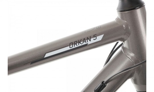 rower crossowy romet orkan 5m 2023 grafitowo bialy