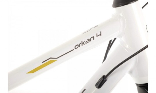 rower crossowy romet orkan 4 d lite bialo zolty