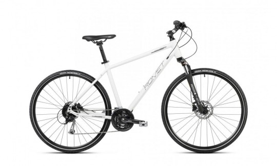 rower crossowy romet orkan 6m 2023 bialo czarny