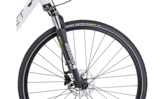 rower crossowy romet orkan 6 d bialy czarny