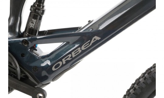 rower gorski elektryczny orbea wild h20 eagle 2024 szaro niebieski