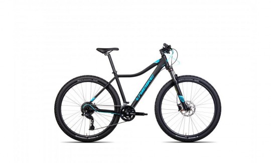 rower gorski unibike fusion lady 29 2024 czarny turkusowy