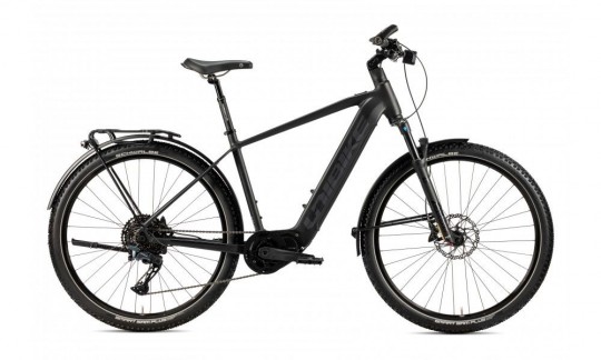 rower trekkingowy elektryczny unibike tracker 2024 czarny