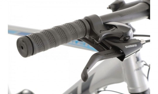 rower gorski romet rambler r62 2024 srebrno niebieski