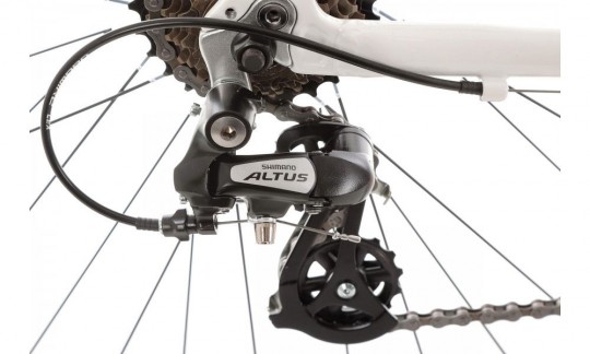 rower crossowy romet orkan d 2024 bialo fioletowy