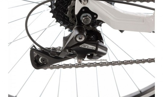 rower trekkingowy romet gazela 5 2024 bialo zloty