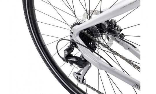 rower crossowy romet orkan 5 m 2024 srebrno grafitowo miedziany