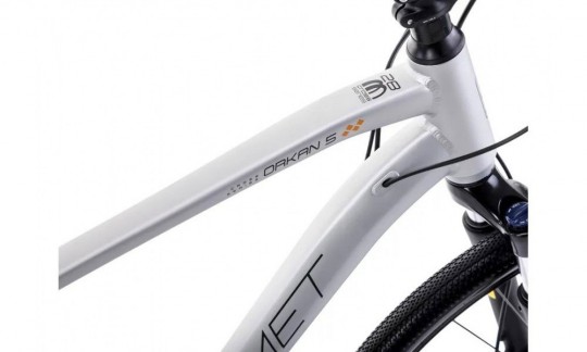 rower crossowy romet orkan 5 m 2024 srebrno grafitowo miedziany