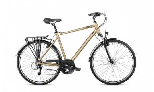 rower trekkingowy romet wagant 3 2024 ciemnozloty