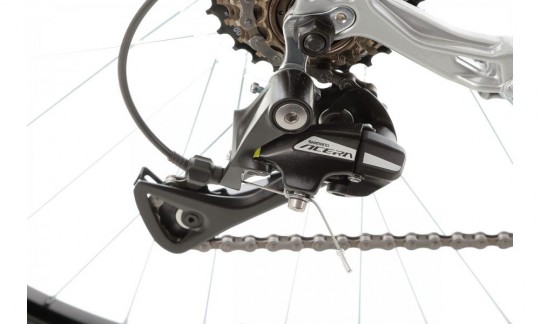 rower trekkingowy romet wagant 4 2024 srebrny czarny