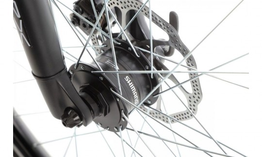 rower trekkingowy romet wagant 4 2024 srebrny czarny