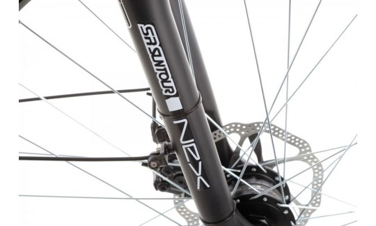 rower trekkingowy romet wagant 4 2024 grafitowy bialy