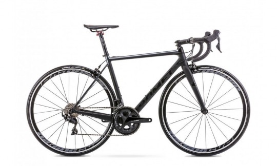 rower szosowy romet huragan crd 2024 czarno grafitowy