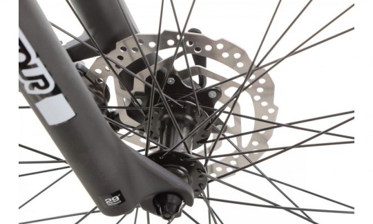 rower gorski romet mustang m4 2024 niebiesko zolty