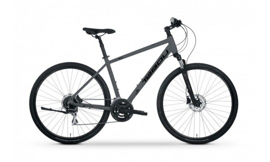 rower crossowy tabou flow 20 2024 szaro czarny