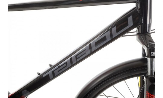 rower crossowy tabou flow 20 eq 2024 czarno czerwony