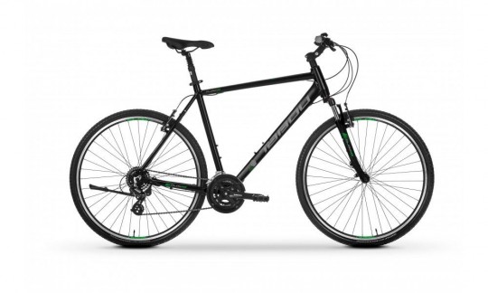 rower crossowy tabou flow 10 2024 czarno zielony