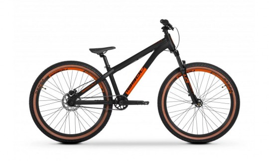 rower dirt tabou tabspin 10 2024 czarno pomaranczowy