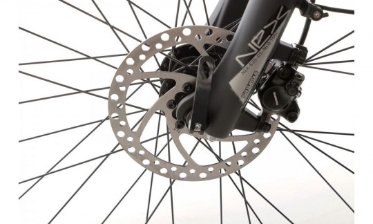 rower trekkingowy elektryczny romet gazela 20 2024 srebrny