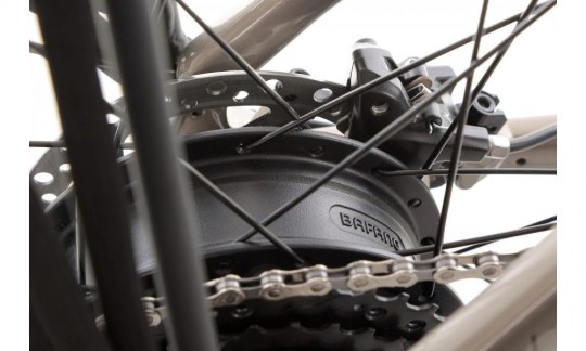 rower trekkingowy elektryczny romet gazela 20 2024 bezowo szary