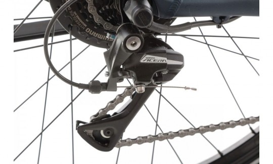 rower trekkingowy elektryczny romet wagant 10 2024  granatowy