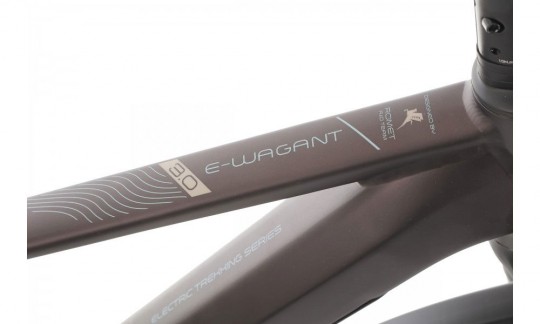 rower trekkingowy elektryczny romet wagant 30 2024  brazowy