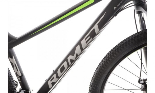 rower gorski romet rambler r91 2024 special czarno limonkowy