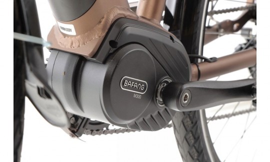 rower elektryczny miejski romet wave 30 2024 brazowy czarny