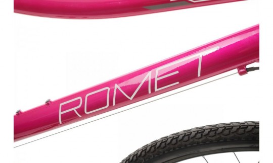 rower crossowy romet orkan 1 d 2024 ciemnorozowy