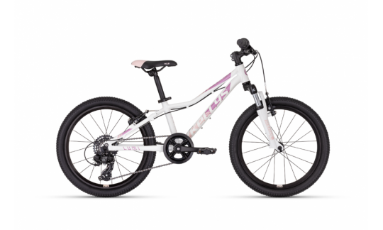rower dzieciecy kellys lumi 50 bialo rozowy