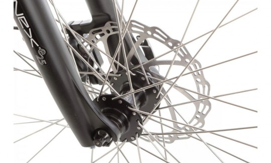 rower trekkingowy elektryczny ecobike lx100 black czarny