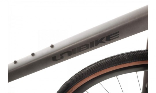 rower gravel unibike geos 2025 grafitowy