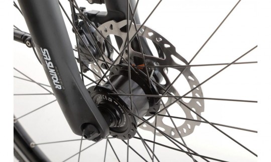 rower trekingowy unibike globetrotter man 2025 szary