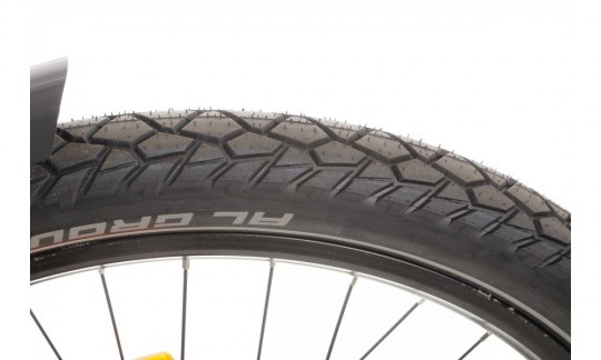 rower trekkingowy elektryczny ecobike dare grafitowy