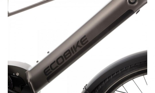 rower trekkingowy elektryczny ecobike dare grafitowy