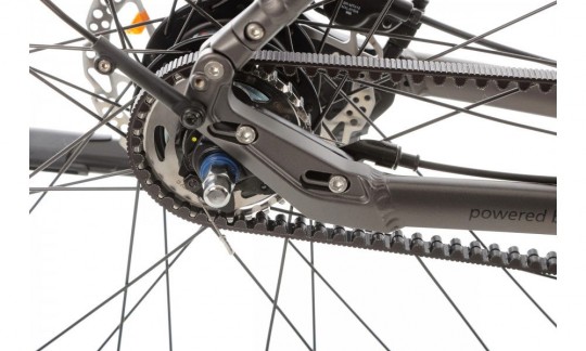 rower trekkingowy elektryczny ecobike dare grafitowy