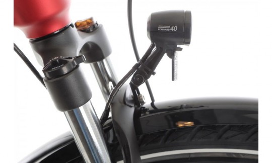 rower elektryczny miejski proeco by romet wave an 10 2025 czerwony