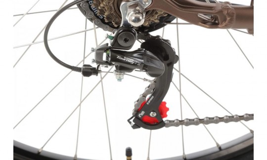 rower elektryczny miejski proeco by romet wave an 10 2025 brazowy