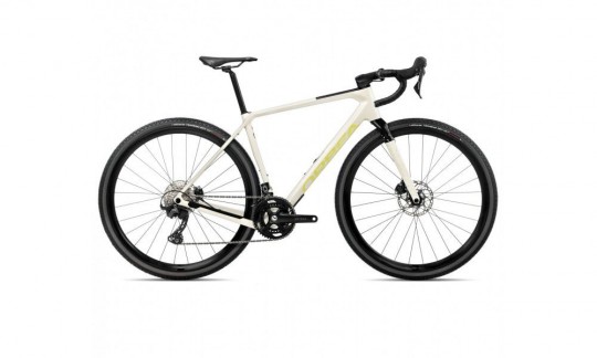 rower gravel orbea terra m30 team 2025 bialo limonkowy