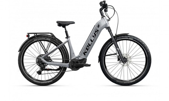 rower trekkingowy elektryczny kellys estima x70 szary